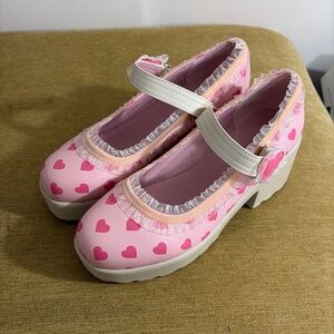 Koi Footwear x Melanie Martinez Sweetheart Mary Janes Size 8